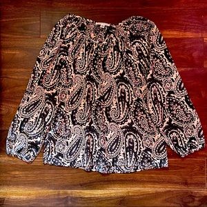 Banana Republic flowy long sleeve blouse